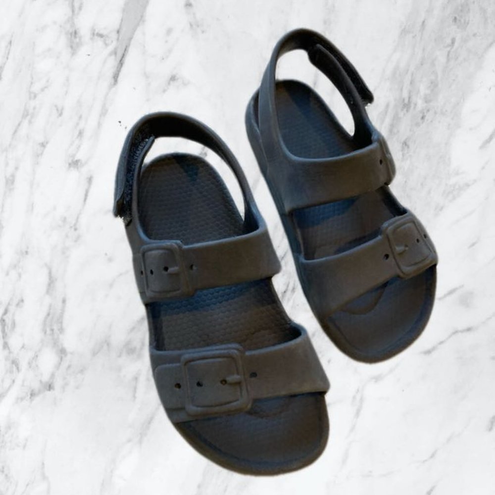 Boys Navy Water Proof Rubber Sandals